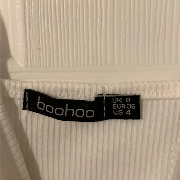 White Crop Top - Picture 2 of 2